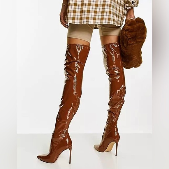 Steve Madden Viktory over the knee Boots Sz 7.5 - Picture 3 of 14